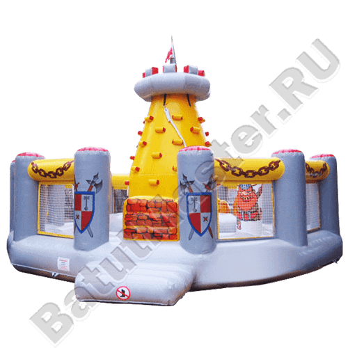 Надувной скалодром "Башня-скалодром" 6*6*5 м