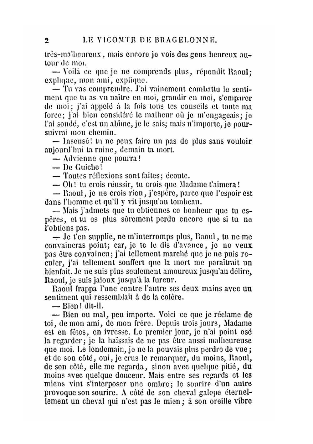 Le vicomte de Bragelonne. Volume 3 | Alexandre Dumas