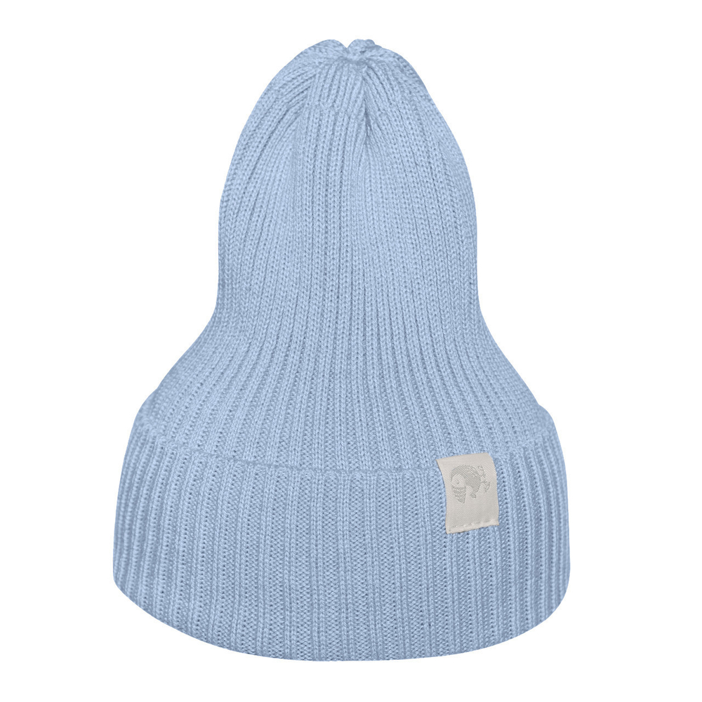 Вязаная шапочка Simple (васильковая)