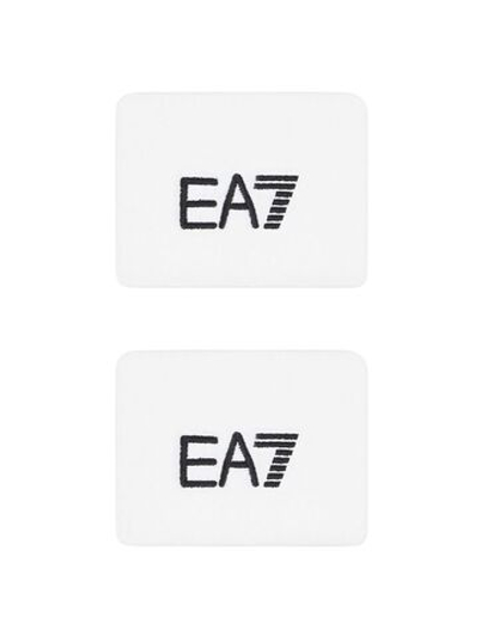 Теннисные напульсники EA7 Tennis Pro - white/black
