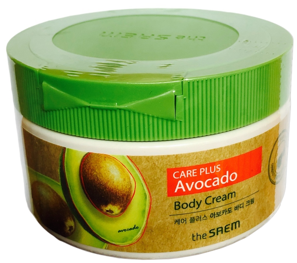The SAEM Крем для тела с экстрактом авокадо Natural Daily (Care Plus) Avocado Body Cream, 300 мл.