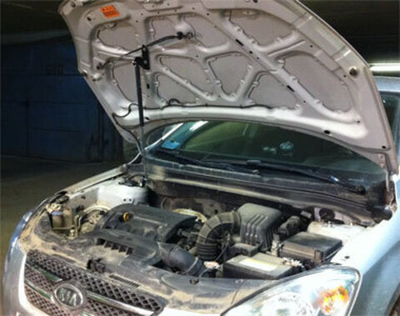 Упор капота KIA Ceed I (2007-2010) ТехноМастер