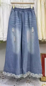 Джинсы палаццо