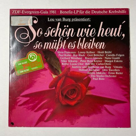 Винтажная виниловая пластинка LP Сборник So Schon Wie Heut (Germany 1981)