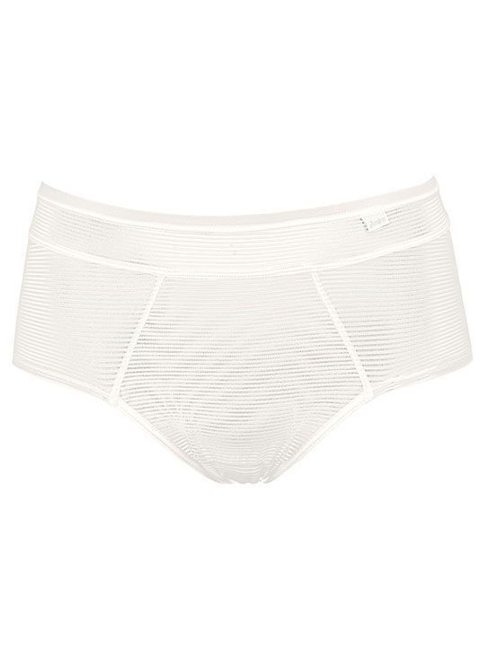 Высокие трусики-слипы Invisiline в тонкую полоску (Размер: XL) (Цвет: черный)