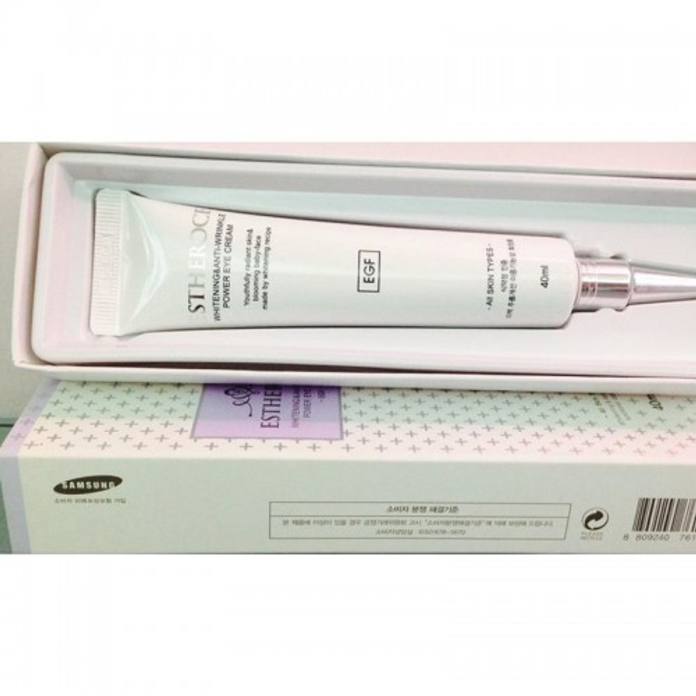 Deoproce Estheroce Whitening & Anti-Wrinkle Power Eye Cream омолаживающий крем с EGF для кожи вокруг глаз