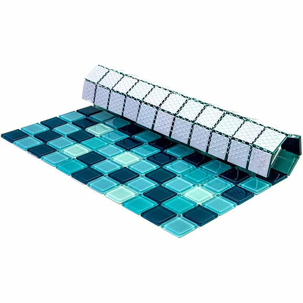 Мозаика стеклянная Maldives/Мальдивы (25х25) 300х300х4 мм (шт)