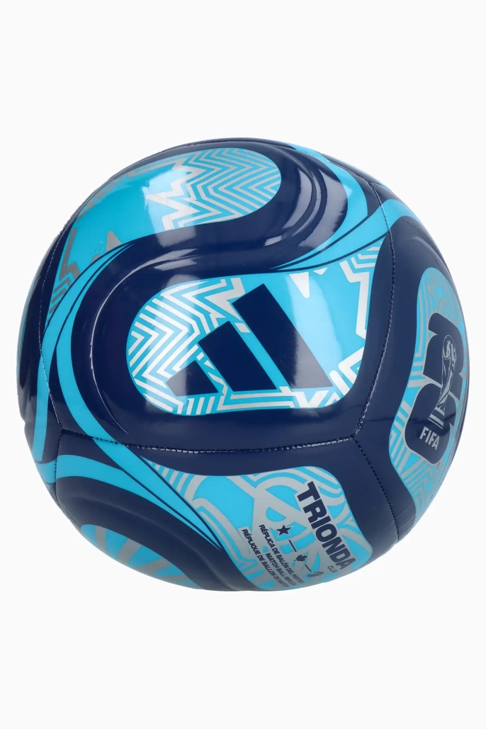 Футбольный мяч adidas Trionda World Cup 2026 Club размер 4 - синий