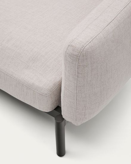 Sorells Уличный модульный 5-местный угловой диван бежевый