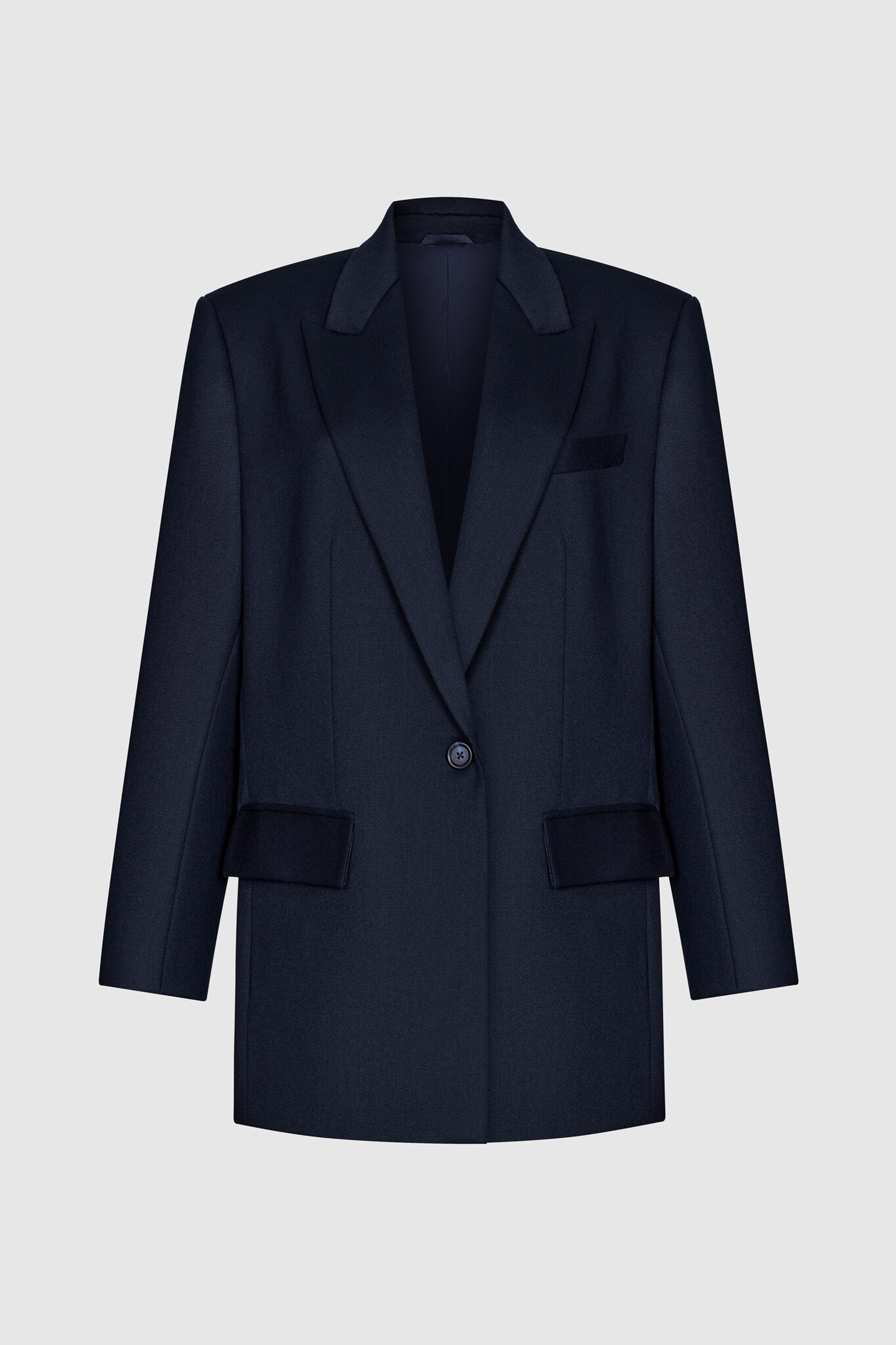 Пиджак синий