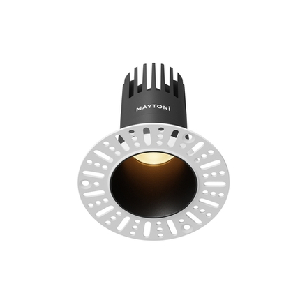 Светильник встраиваемый светодиодный Maytoni   DL120-10W-2.7K-TRS-B