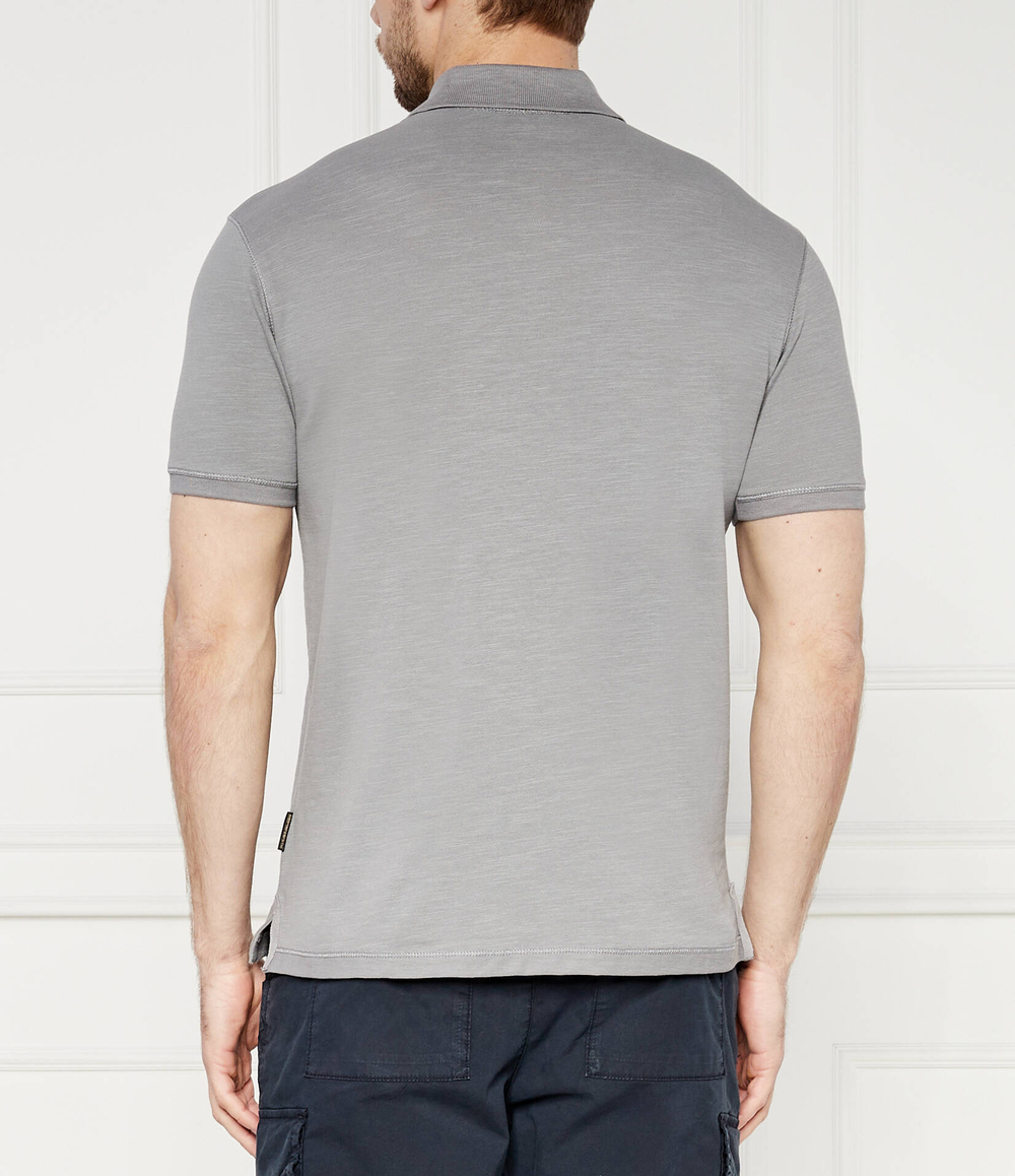 Поло Napapijri - серый(NP0A4HPY)