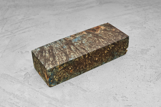 Кап клёна стабилизированный двухцветный Т37