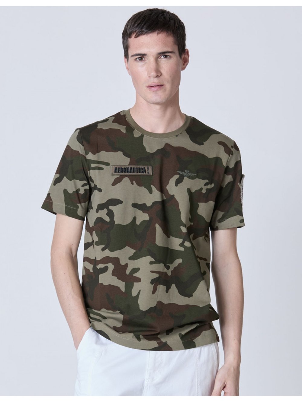 Футболка мужская Camouflage AERONAUTICA MILITARE