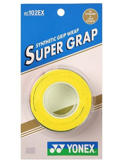 Теннисные намотки Yonex Super Grap 3P - yellow