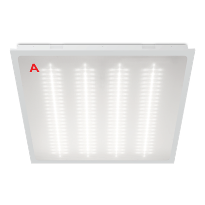 Светильник CLIP-IN ДВО04-042 с БАП EM1 36Вт 5000К IP54 Микропризма 4400лм 600х600х50мм WOLTA PRO