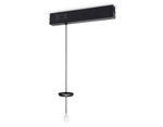 Крепеж трековый подвесной для корпуса DIY D60mm A2652 BK черный 240*42*25 H1500