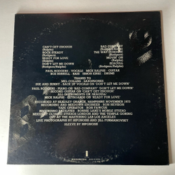 Винтажная виниловая пластинка LP Bad Company Ready For Love (Япония 1974) (Без Оби)