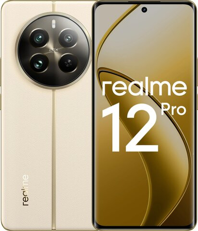 Смартфон realme 12 Pro 12/512 ГБ RU, Dual nano SIM, бежевый песок