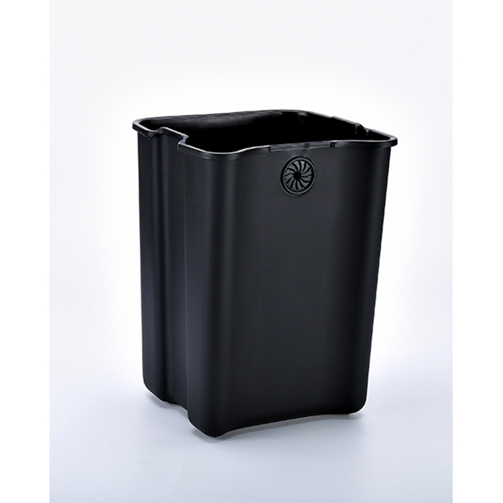 Ведро для мусора сенсорное, квадратное, внутр ведро, Foodatlas JAH-6310, 7 л (золотой)