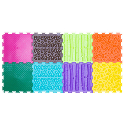 Массажный коврик - Ортодон - «Лесная тропинка» набор (8 пазлов)