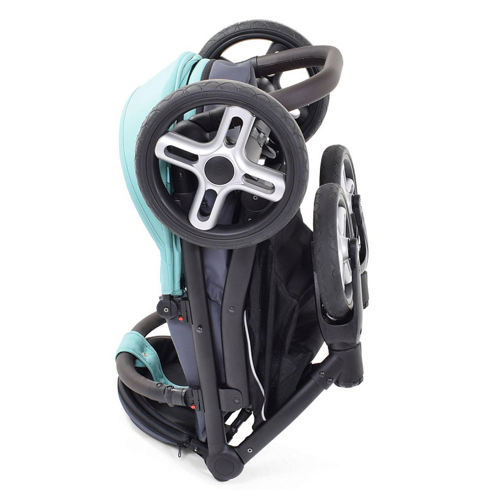 Прогулочная коляска Nuovita Modo Terreno Turchese grigio / Бирюзово-серый