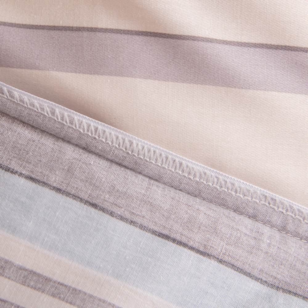 Комплект постельного белья Делюкс Сатин 100% хлопок на резинке LR630