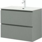 Тумба с раковиной Aquanet Джейн (Flat) 335434/330431 80 мисти грин