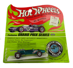 Hot Wheels Redline Brabham Repco F1 (Aqua) (1969)