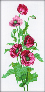 "Маки"-M081 вышивка