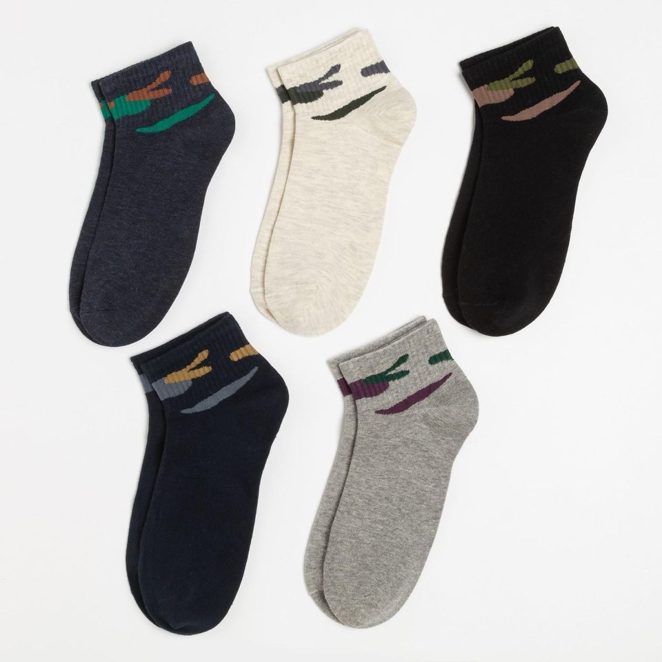 Набор мужских носков 23 февраля Настоящий мужик 5 пар