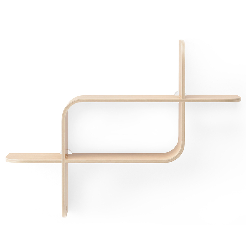 Полка настенная UMBRA Montage, натуральное дерево