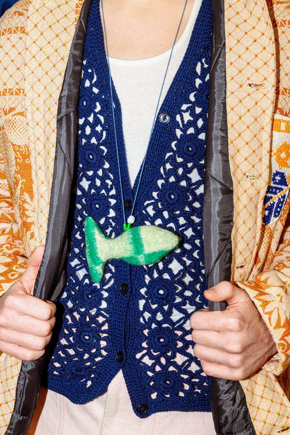 Куртка Soeurs с Вышивкой на Маленьком Кармане / Petrol Jacket оранжевая