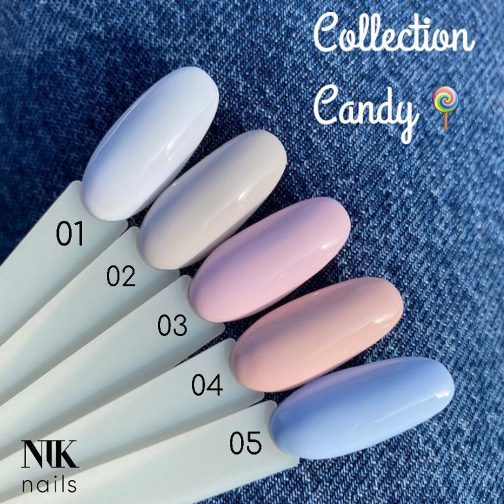 Гель-лак NIK nails CANDY  №2, 8мл