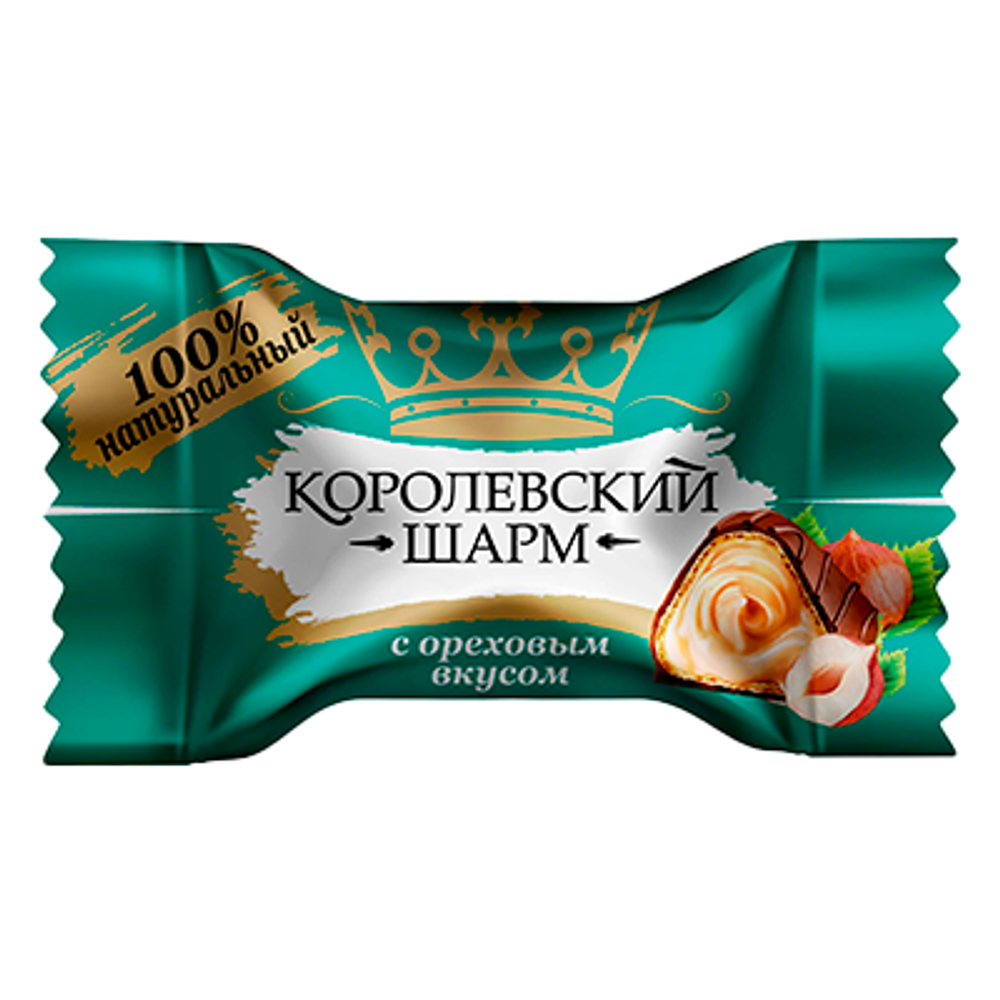 Конфеты Лаконд Королевский шарм с ореховым вкусом