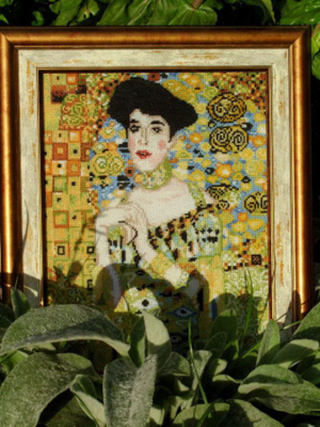 "Элегантная леди"-02702 вышивка