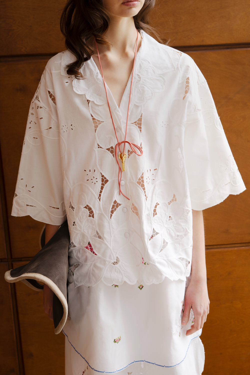 Рубашка с воротничком