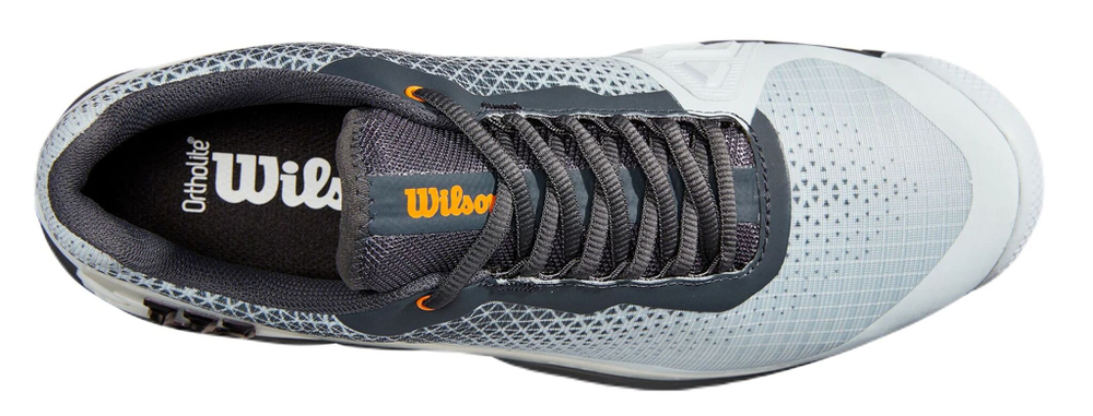 Женские Кроссовки теннисные Wilson Rush Pro 4.0 Shift Clay - blade blue/ebony/orange tiger