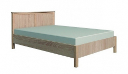 Кровать с ортопедическим основанием (дерево) Sherlock 44 120х200, дуб сонома