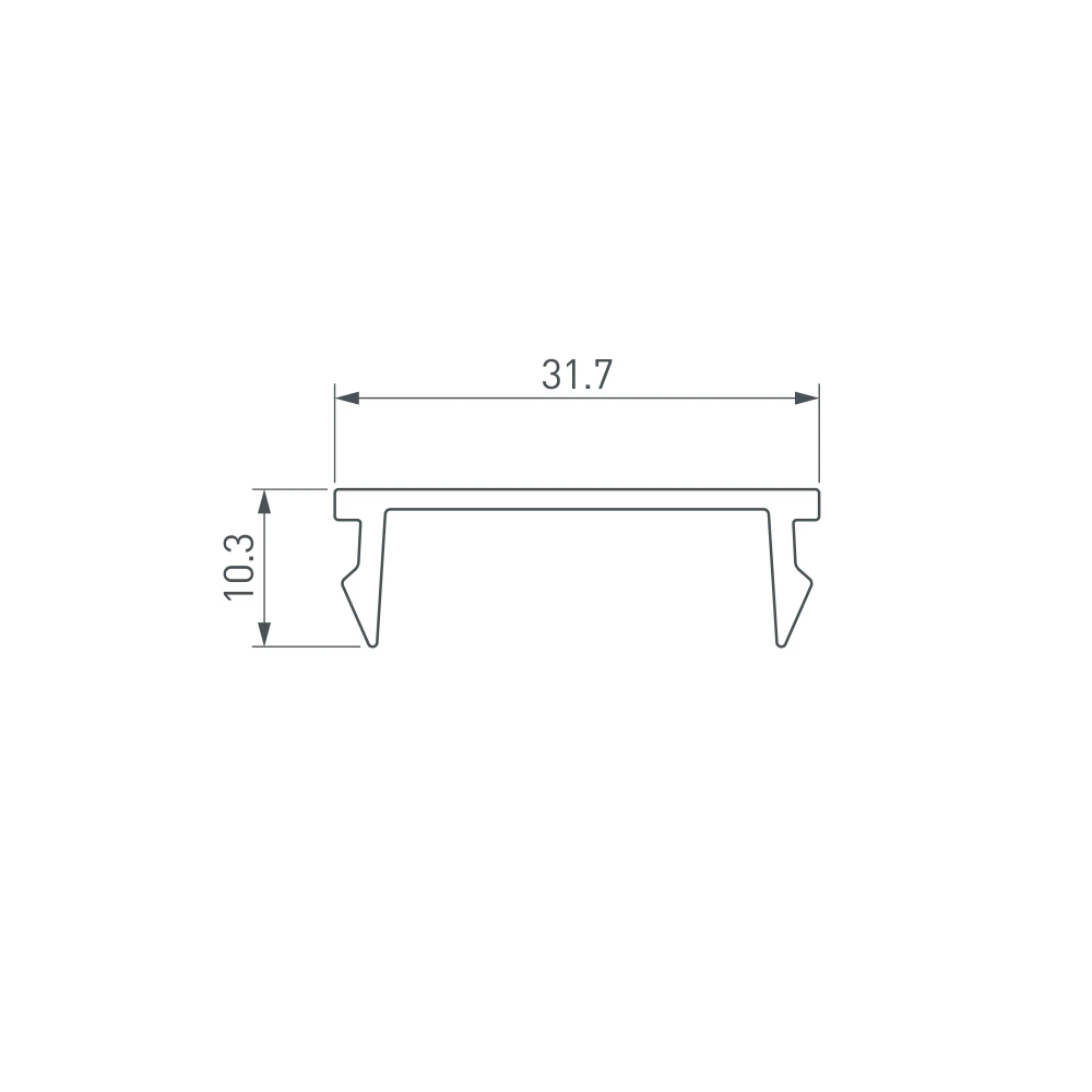 Экран LINE-S-W32-2000 OPAL (Arlight, Пластик) 041582