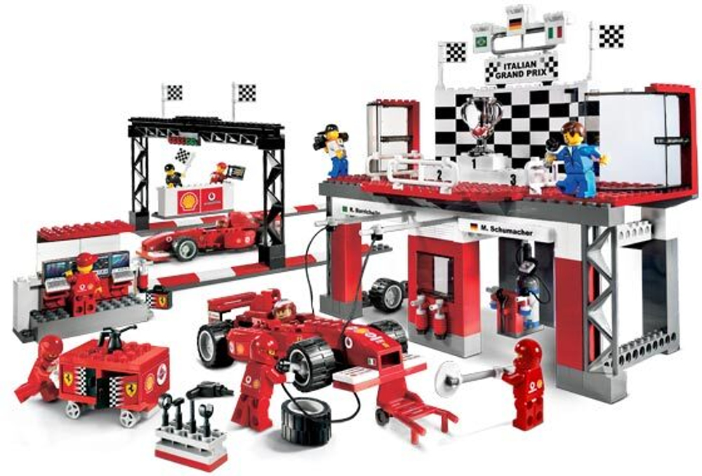 Конструктор LEGO 8672 Финишная линия Феррари