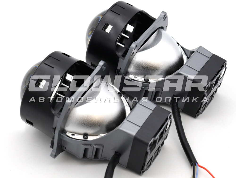 Билед модули Aozoom K7 Dragon Knight (4 поколение) 2025 3.0 дюйма, 2 чипа, 5500K, 12V, 55W/82W, крепление 3R (комплект, 2шт)