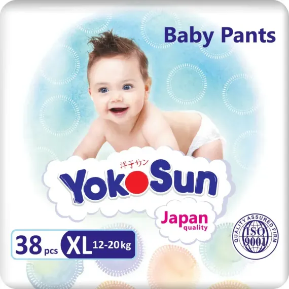 Трусики YokoSun XL (12-20 кг) 38 шт.