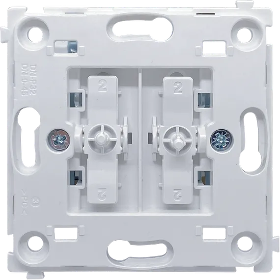 Donel R98 METAL механизм тумблерного переключателя В2 с 3-х мест (перекрёстного), 10 A 250 В~, серия DA