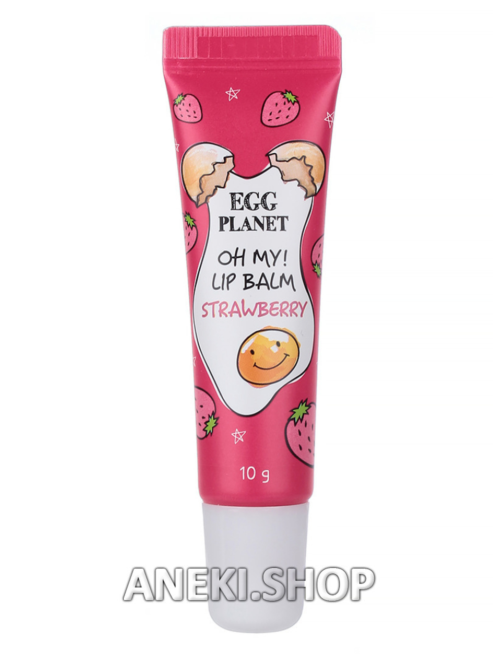 Бальзам для губ с ароматом клубники 10 г Daeng Gi Meo Ri Egg Planet Oh My Lip Balm Strawberry
