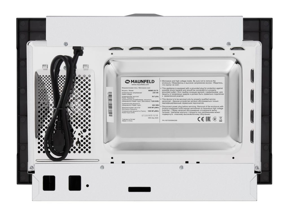 Микроволновая печь встраиваемая MAUNFELD MBMO.20.7S фото 8