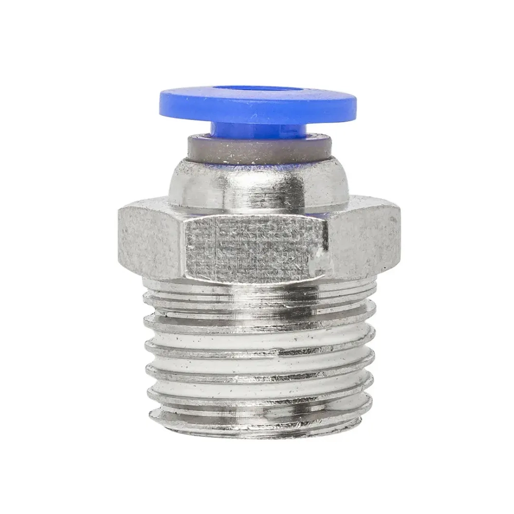 Фитинг для пластиковых трубок 4мм с наружной резьбой 1/4'' Forsage F-SPC04-02