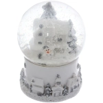Сувенир Снежный шар «Новогодние пейзажи» 6.5*6.5*10 см (с подсветкой), микс
