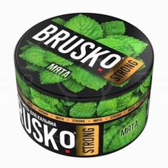 Бестабачная смесь для кальяна BRUSKO, 250 г, Мята, Strong
