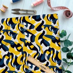 Ткань премиум шелк искусственный Армани морской водоворот впечатлений